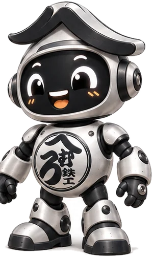 へむろ鉄工の案内キャラクター へむろくん